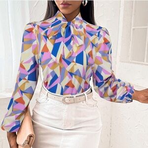 SHEIN blouse size M brand new! 100% polyester